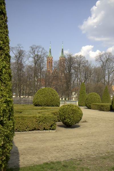 Biaystok - Park paacu Branickich