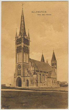 Allenstein - Herz Jesu-Kirche