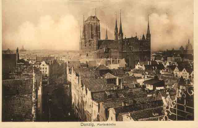 Danzig - Marienkirche 1910