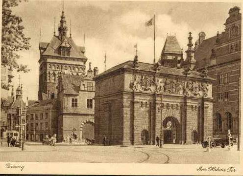 Danzig - Am Hohes Tor 1937