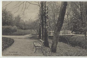 Insterburg - View in city park