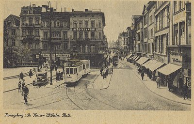 Konigsberg - Kaiser Wilhelm Place