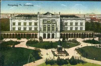 Konigsberg - University 1915