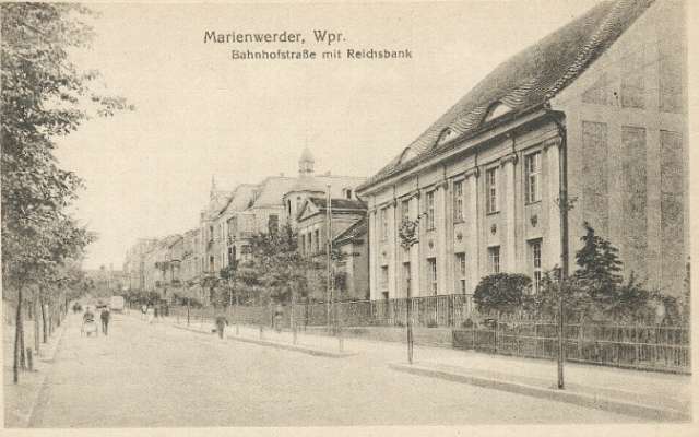 Kwidzyn - Railroad station street