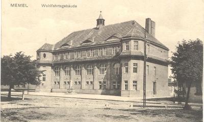 Memel - Wohlfahrtsgeb�ude 1915